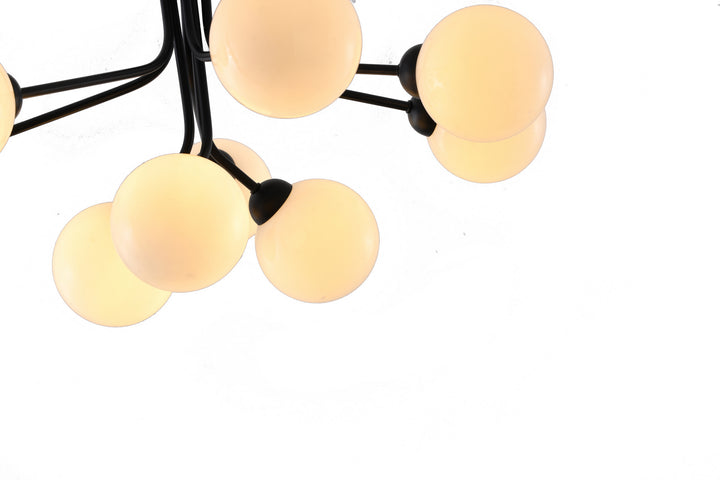 Bethel International DLS32C23W Chandelier Light - Black
