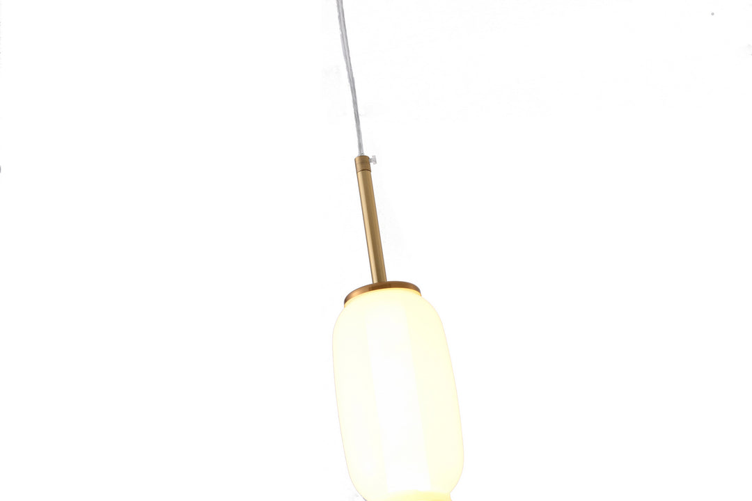 Bethel International DLS33P26WGR Pendant Light - White,  Grey,  Red