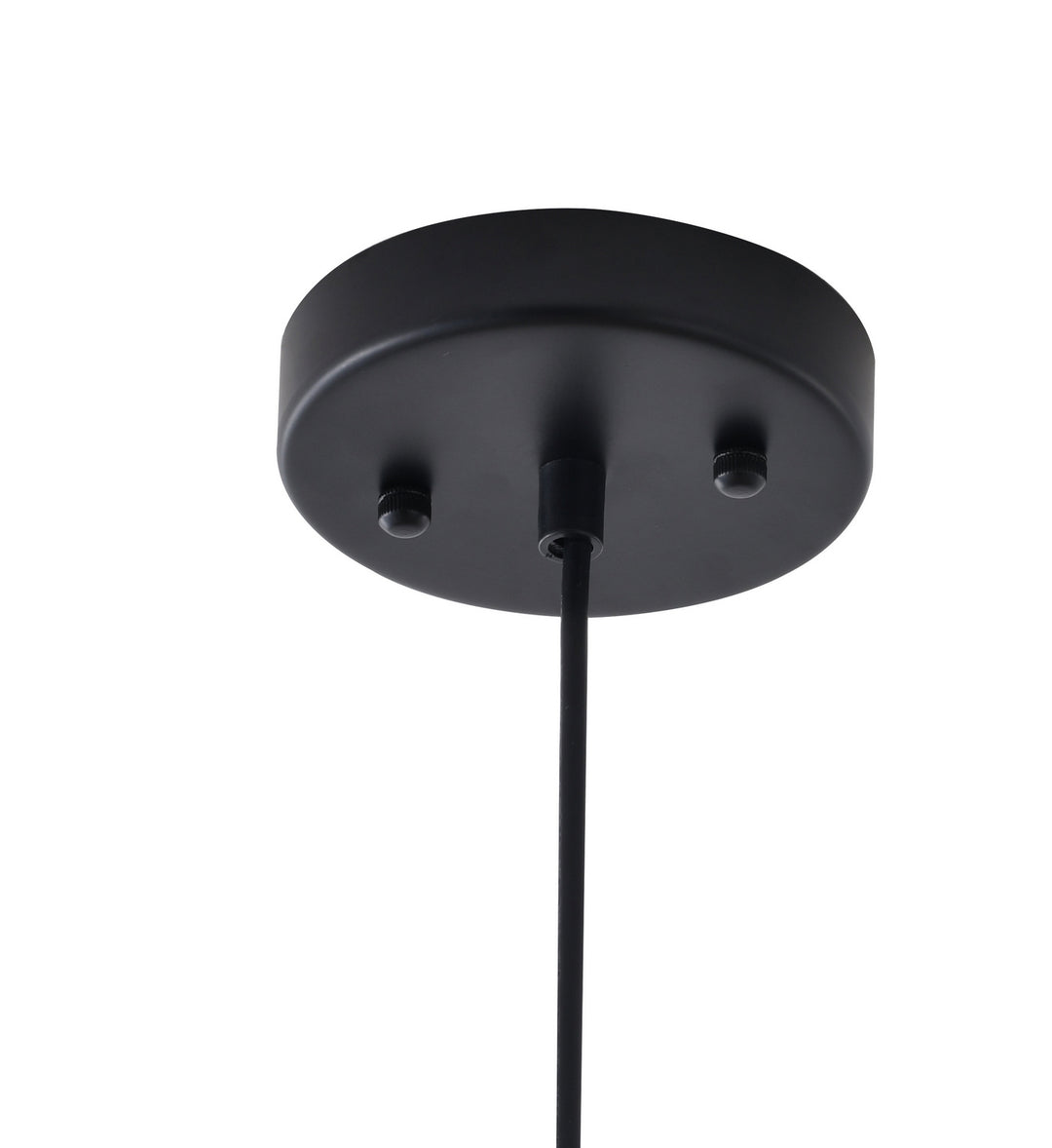 Bethel International DLS49P8SL Pendant Light - Silver & Black