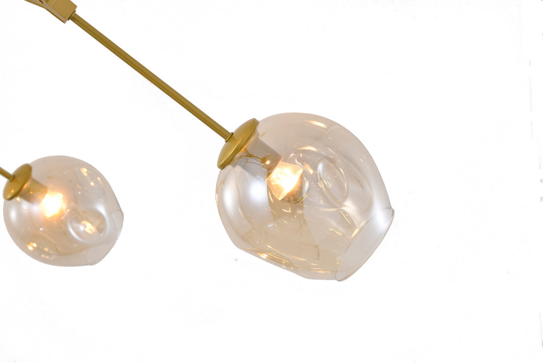 Bethel International DLS56C59G Chandelier Light - Gold