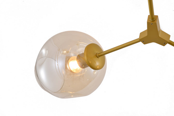 Bethel International DLS56C59G Chandelier Light - Gold