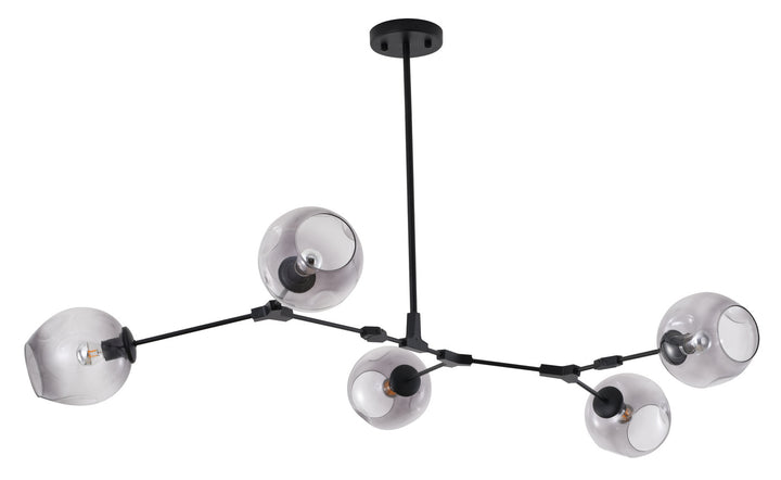 Bethel International DLS57C59B Chandelier Light - Black