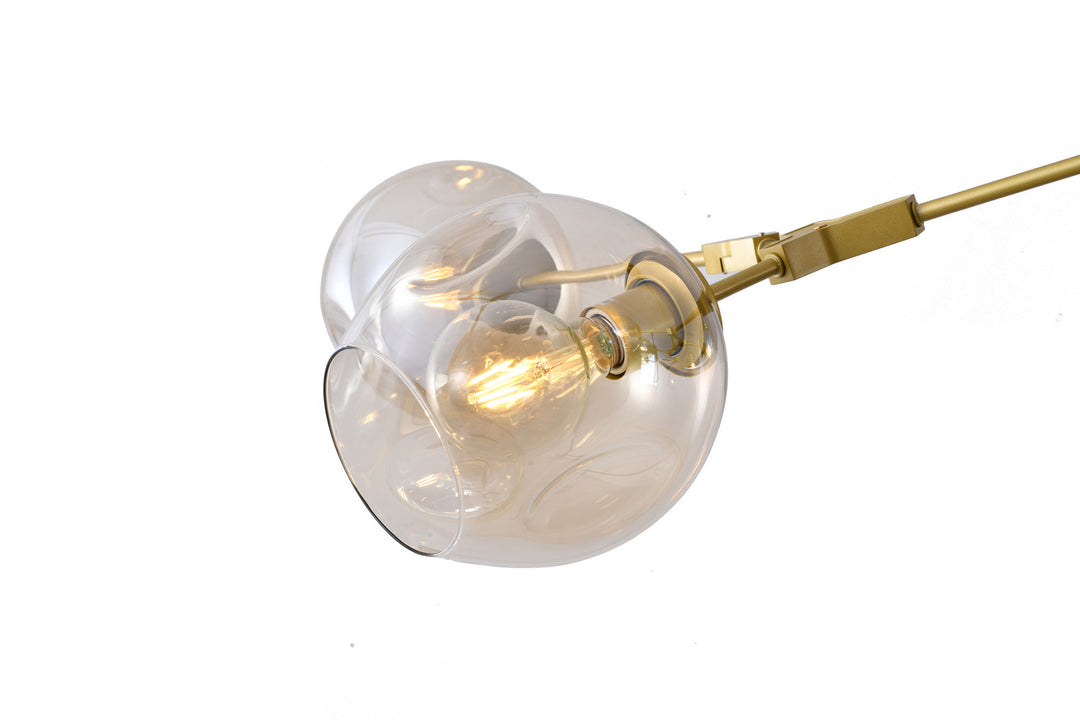 Bethel International DLS59C70G Chandelier Light - Gold