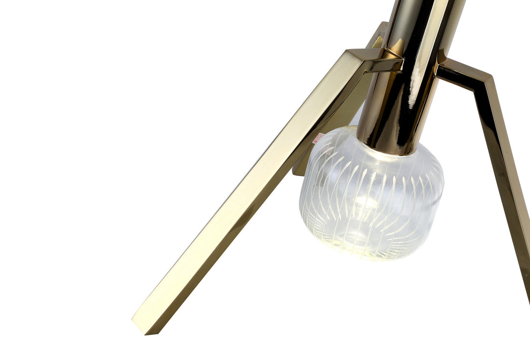 Bethel International ZD12T13G Modern  Lamp Gold