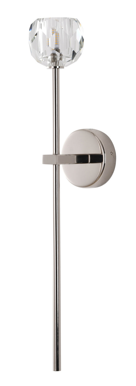 Bethel International BDC01-W Wall Sconce Light - Polished Nickel