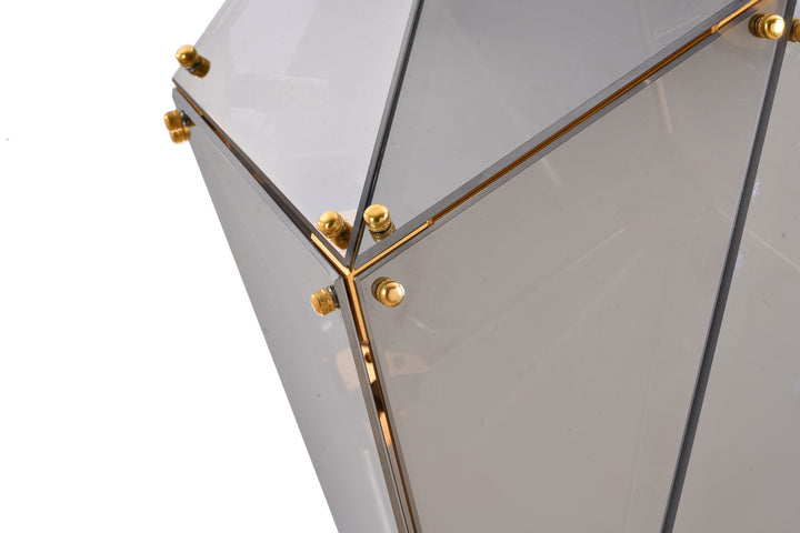 Bethel International DLS51C22SM Chandelier Light - Gold