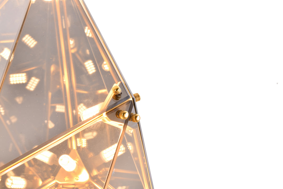 Bethel International DLS51C22SM Chandelier Light - Gold