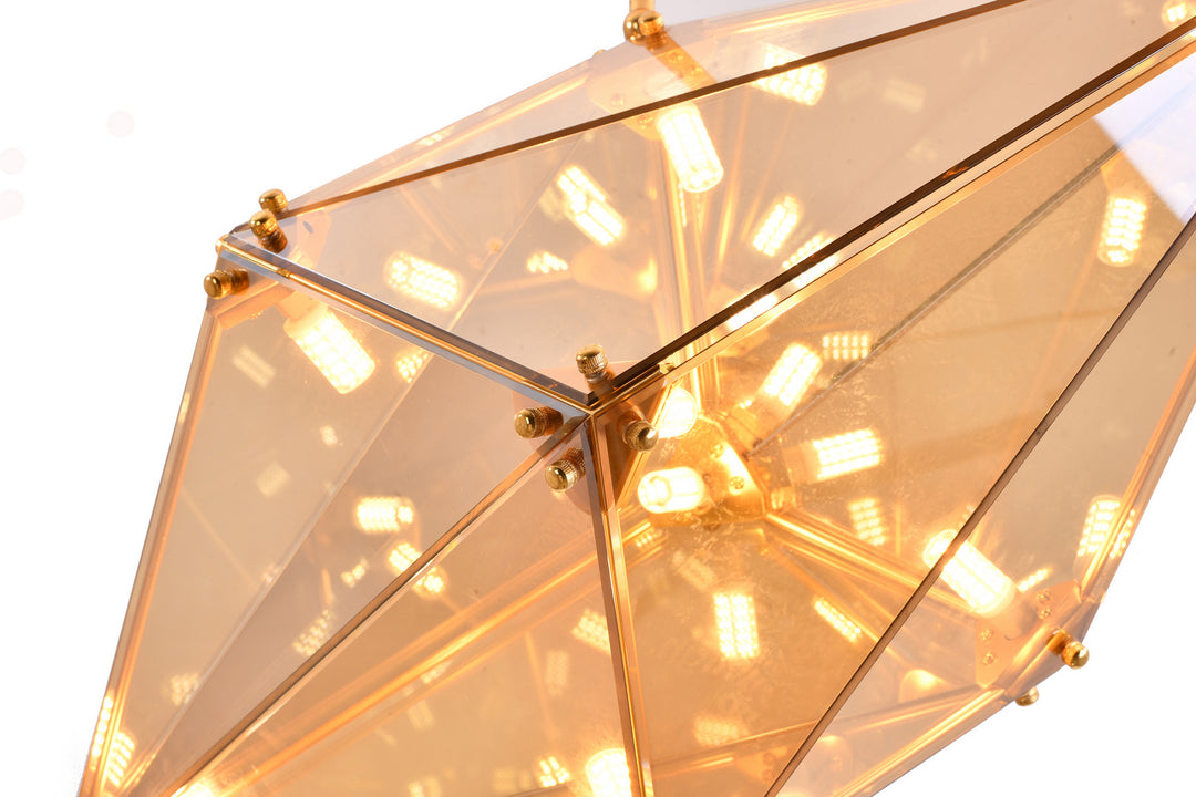 Bethel International DLS53C30A Chandelier Light - Gold