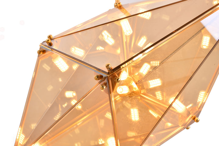 Bethel International DLS53C30A Chandelier Light - Gold