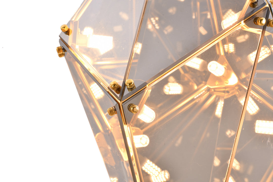 Bethel International DLS54C30SM Chandelier Light - Gold