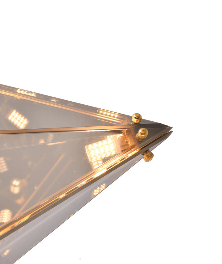 Bethel International DLS55C30SM Chandelier Light - Gold