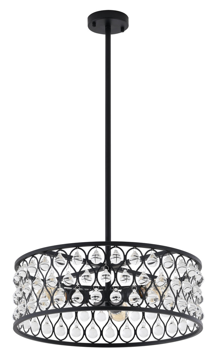 Bethel International DU162C19B Chandelier Light - Black
