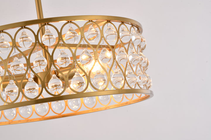 Bethel International DU162C19G Chandelier Light - Gold