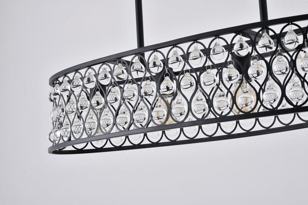 Bethel International DU163C35B Pendant Light - Black