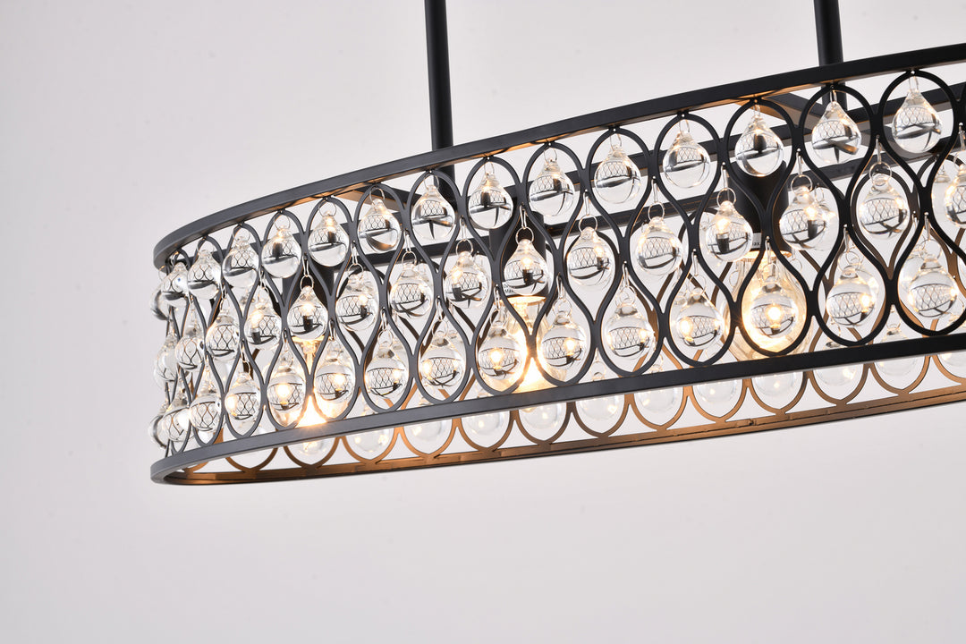 Bethel International DU163C35B Pendant Light - Black