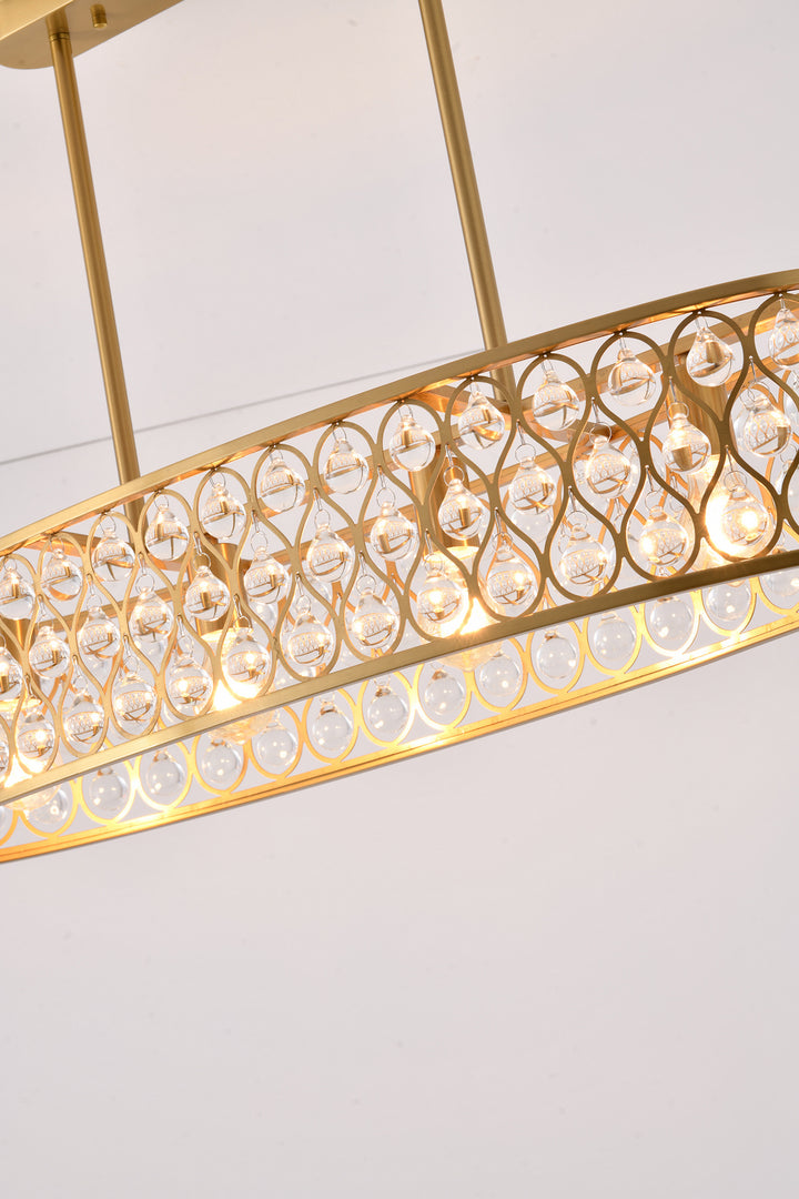 Bethel International DU163C35G Pendant Light - Gold