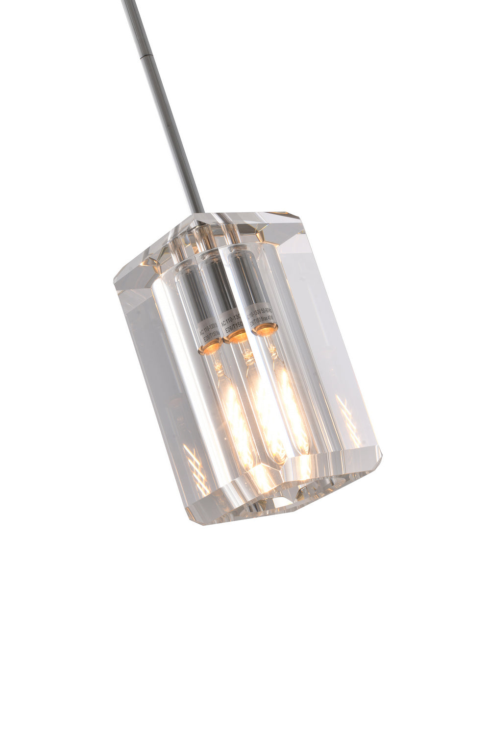 Bethel International LA32P8CH Pendant Light - Chrome