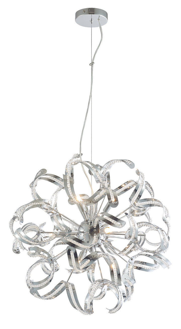 Bethel International GL70 Chandelier Light - Chrome