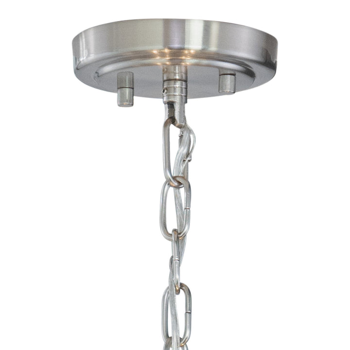 Vaxcel Isabel P0364 Chandelier Light - Satin Nickel
