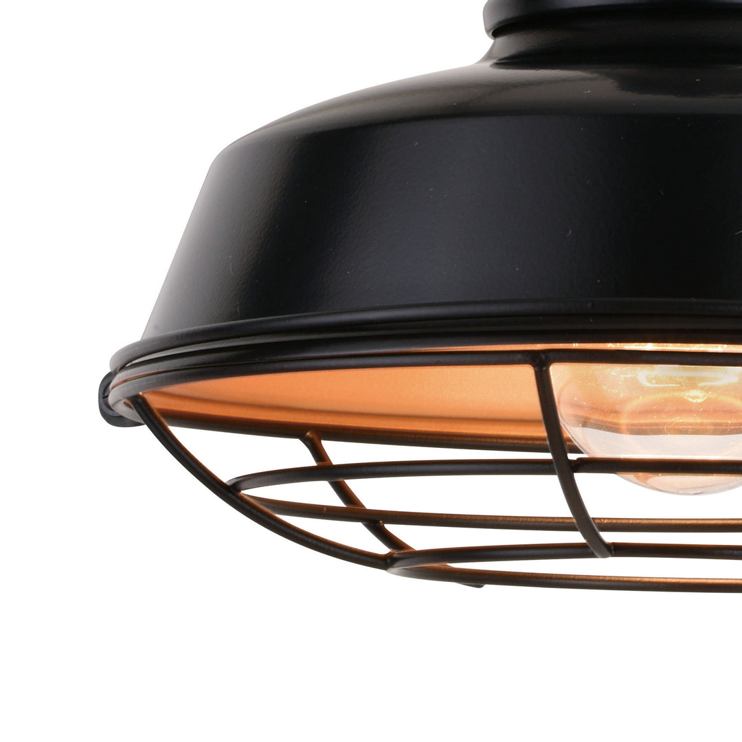 Vaxcel Lighting T0610 Dorado One Light Outdoor Wal Mount Outdoor Black