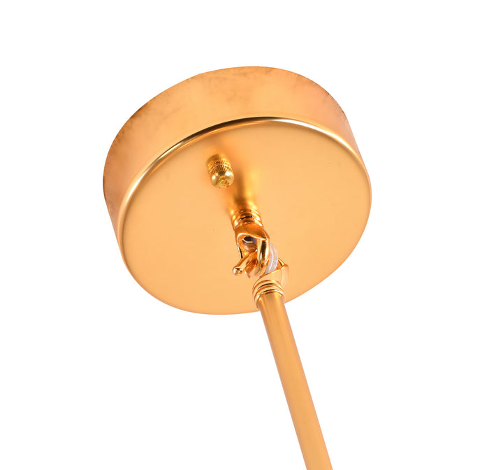 Bethel International DLS52C22SM Chandelier Light - Gold