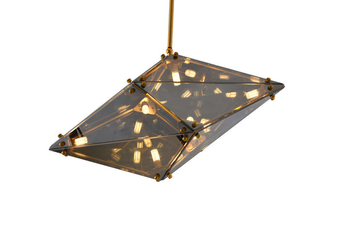 Bethel International DLS52C22SM Chandelier Light - Gold
