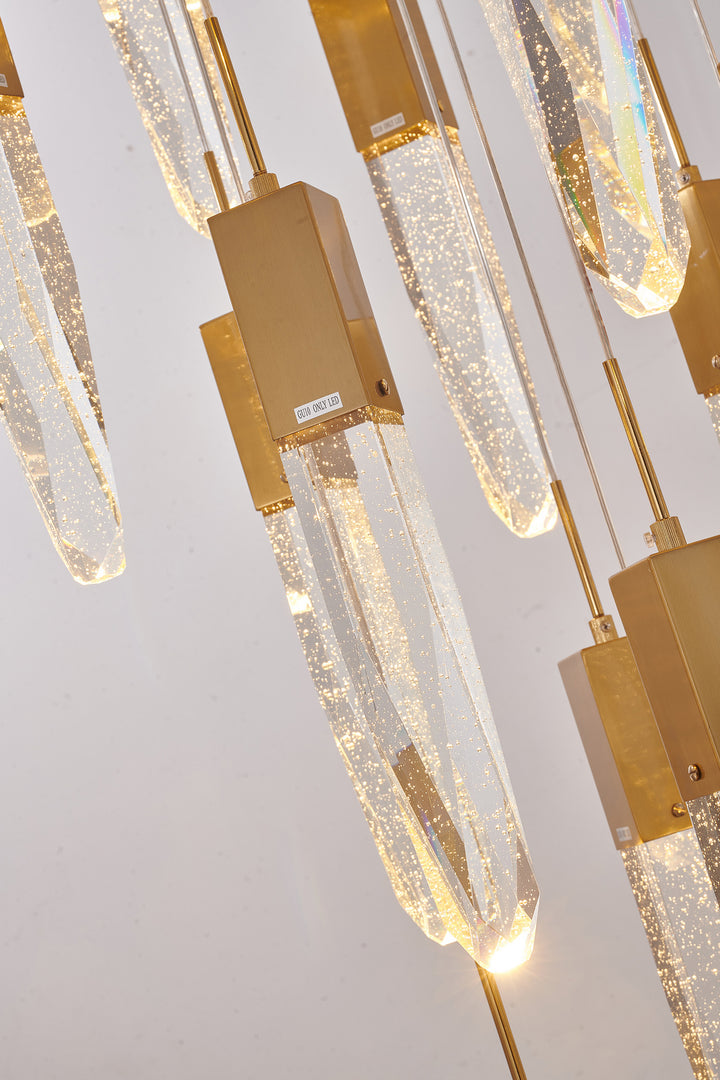Bethel International ADS16C25G Chandelier Light - Gold