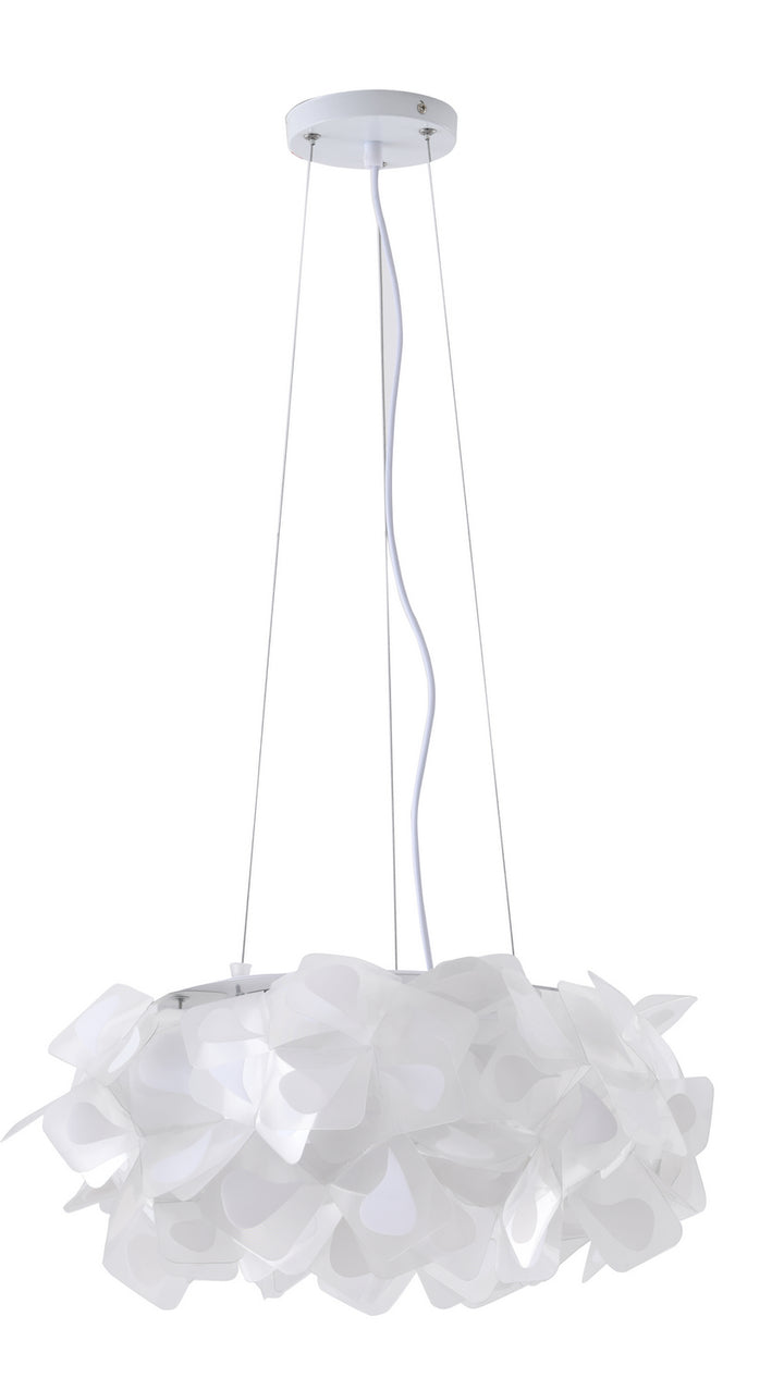 Bethel International DLS44C20CL Chandelier Light - White