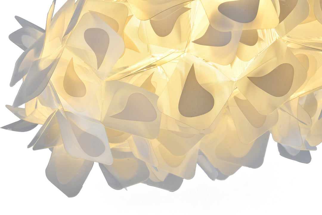 Bethel International DLS44C20CL Chandelier Light - White