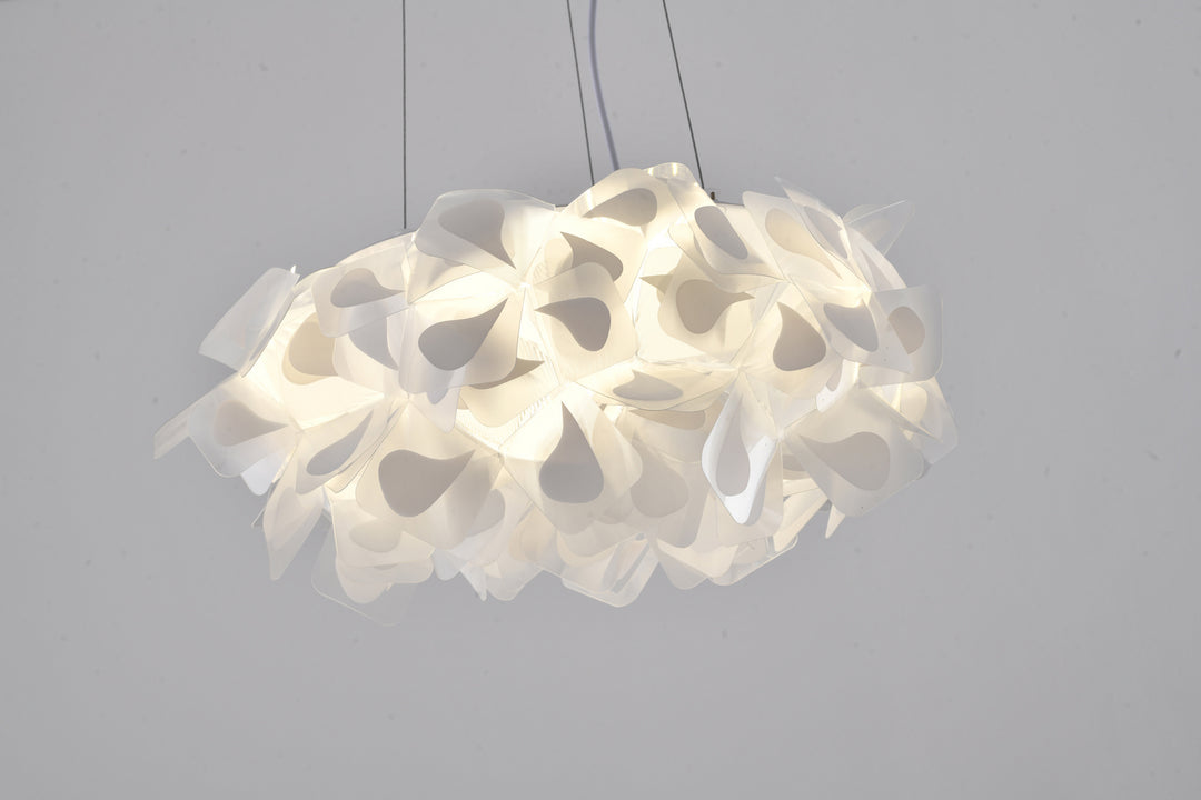 Bethel International DLS44C20CL Chandelier Light - White