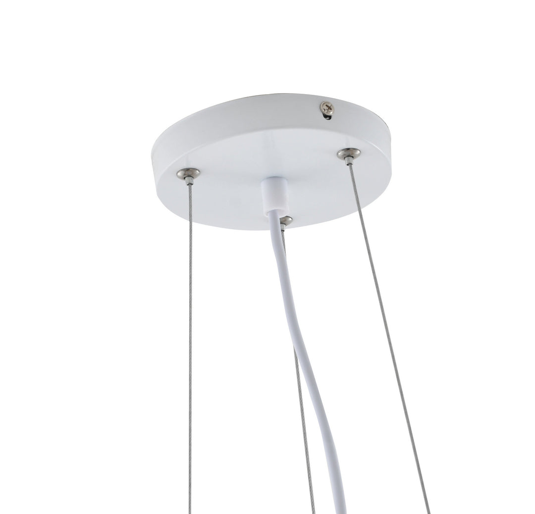 Bethel International DLS44C20CL Chandelier Light - White