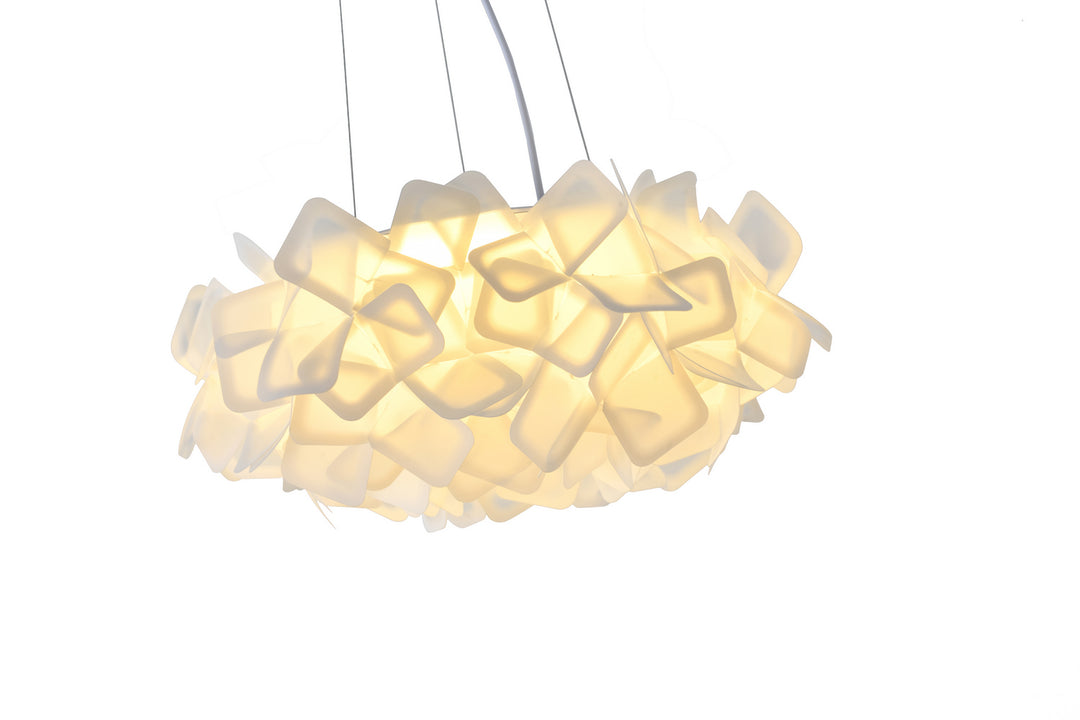 Bethel International DLS47C20CL Chandelier Light - White