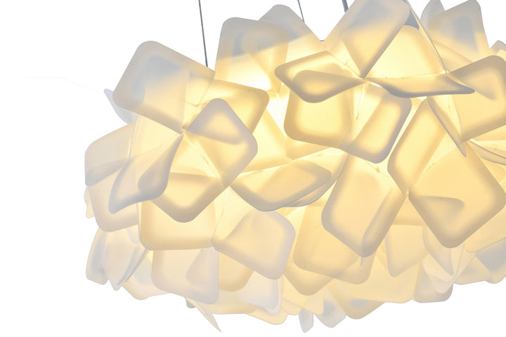 Bethel International DLS47C20CL Chandelier Light - White