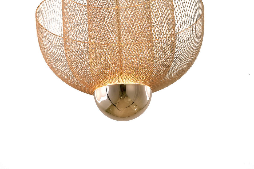 Bethel International DLS84C23GS Chandelier Light - Gold