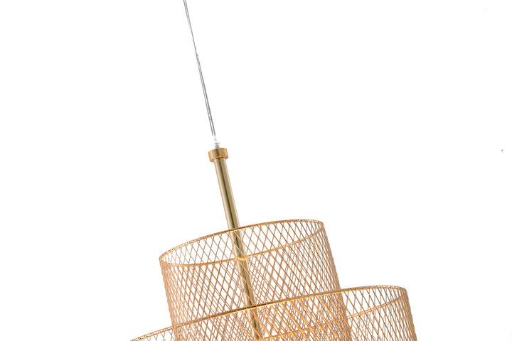 Bethel International DLS84C23GS Chandelier Light - Gold