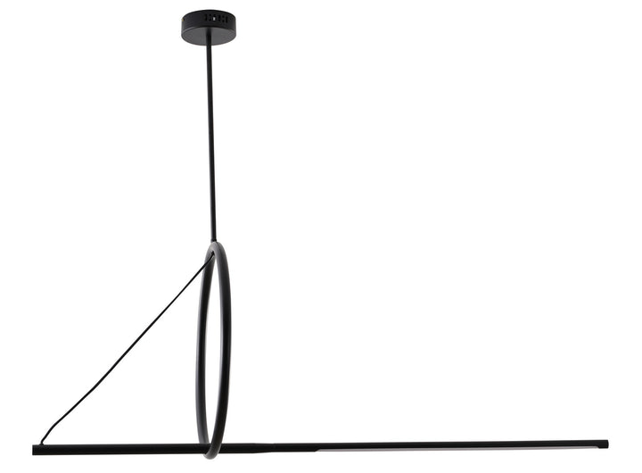 Bethel International DLS92C47B Pendant Light - Black
