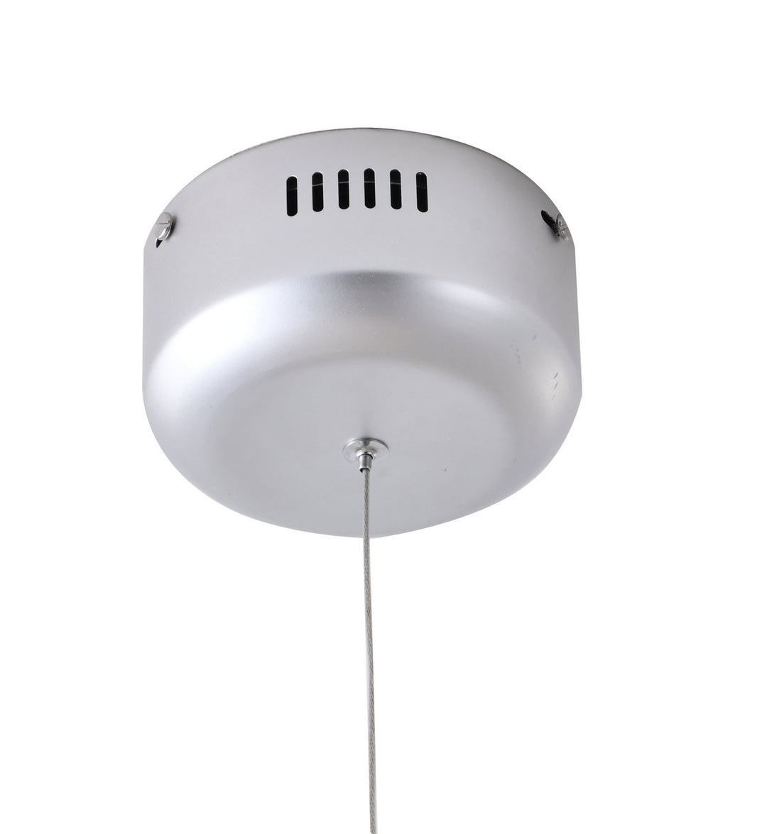 Bethel International FL02C38SL Chandelier Light - Metal & Acrylic