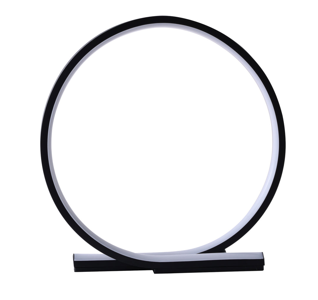 Bethel International MV12BLK Modern  Lamp Matte Black