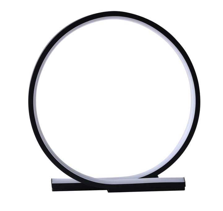 Bethel International MV12BLK Modern  Lamp Matte Black