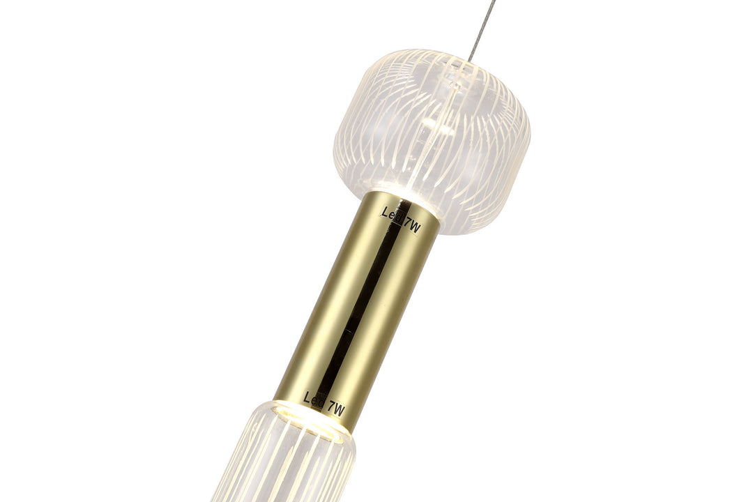 Bethel International ZD08P31G Pendant Light - Gold