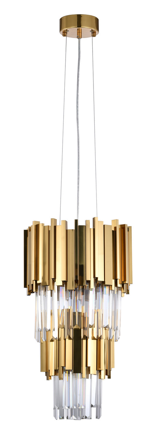 Bethel International MU47P21G Chandelier Light - Gold