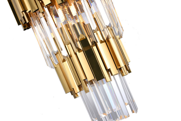 Bethel International MU47P21G Chandelier Light - Gold