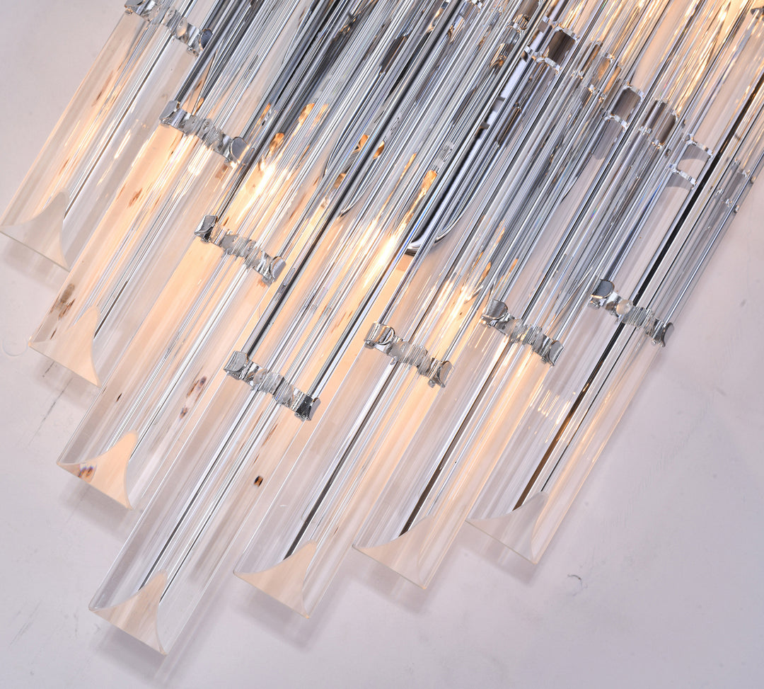 Bethel International MU26W19CH Wall Sconce Light - Chrome