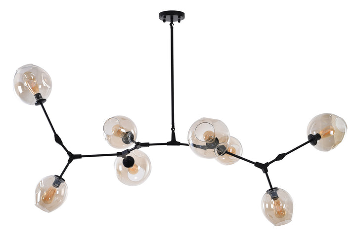 Bethel International MA11XBLK-AMB Pendant Light - Matte Black