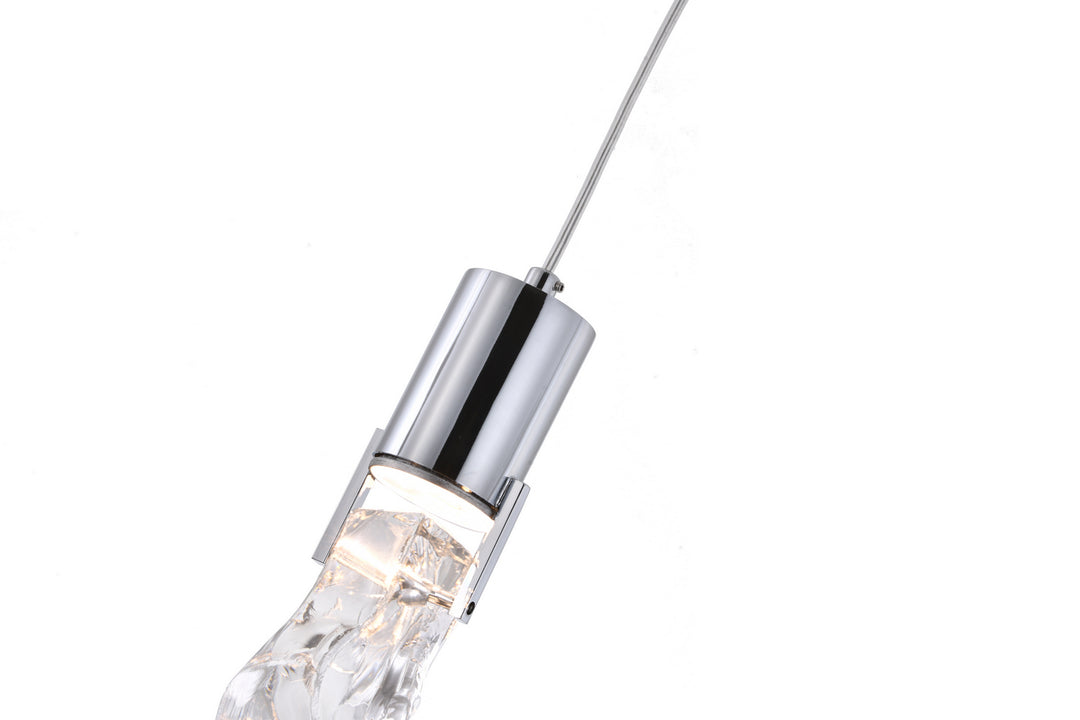 Bethel International MAT06P8CH Pendant Light - Chrome