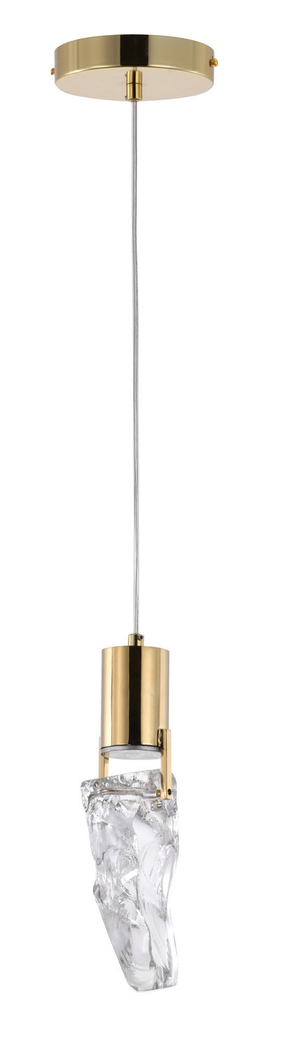 Bethel International MAT06P8G Pendant Light - Gold