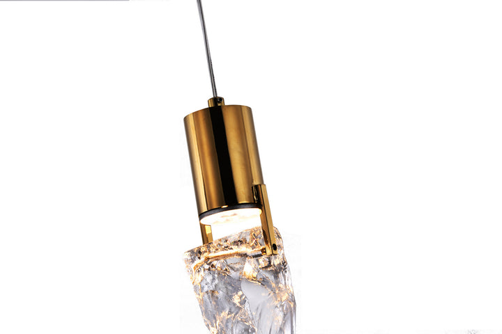 Bethel International MAT06P8G Pendant Light - Gold