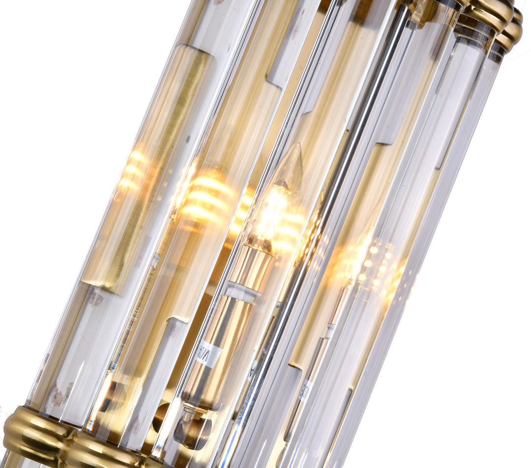 Bethel International MU45W19G Wall Sconce Light - Antique Gold