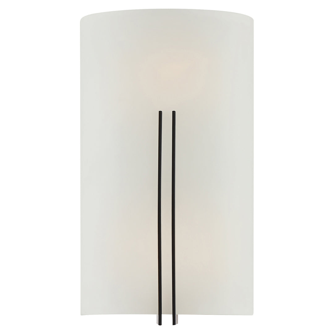 Access Prong 20446LEDD-MBL/WHT Wall Sconce Light - Matte Black