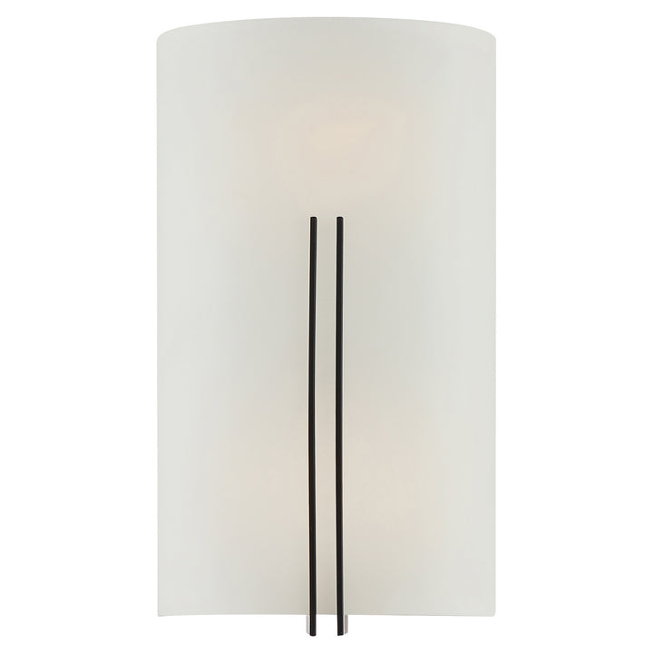 Access Prong 20446LEDD-MBL/WHT Wall Sconce Light - Matte Black